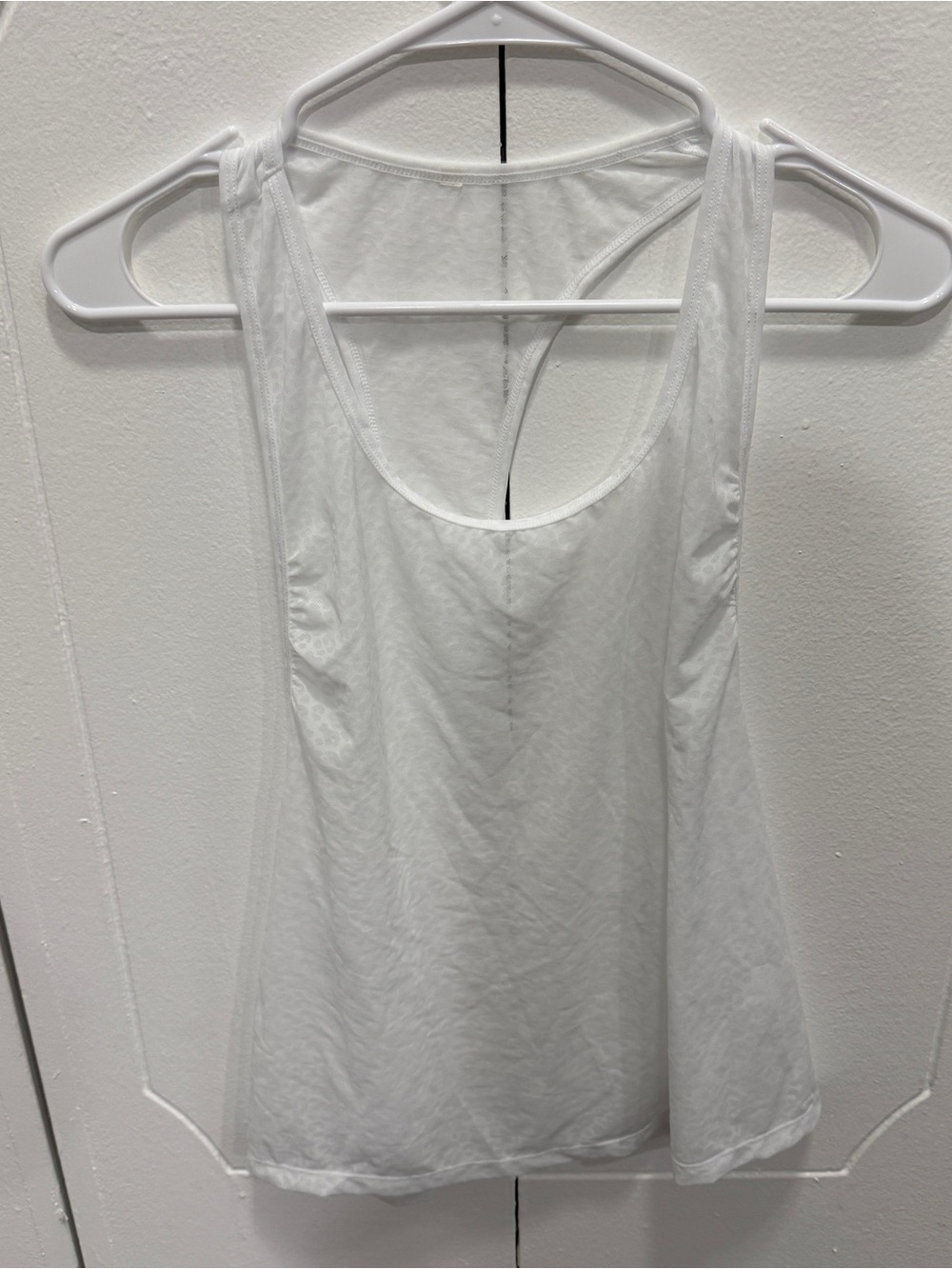 NWOT Halara White Cheeta Print Tank Top